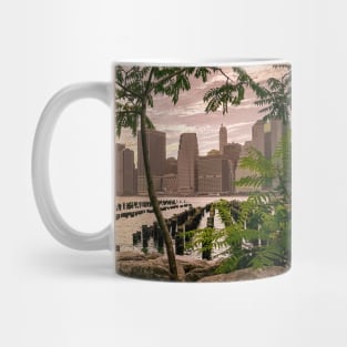 Manhattan Skyline Brooklyn Dumbo NYC Mug